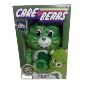 Care Bears Good Luck Bear – The Denim Collection – “Caring for the Earth” – NEW!